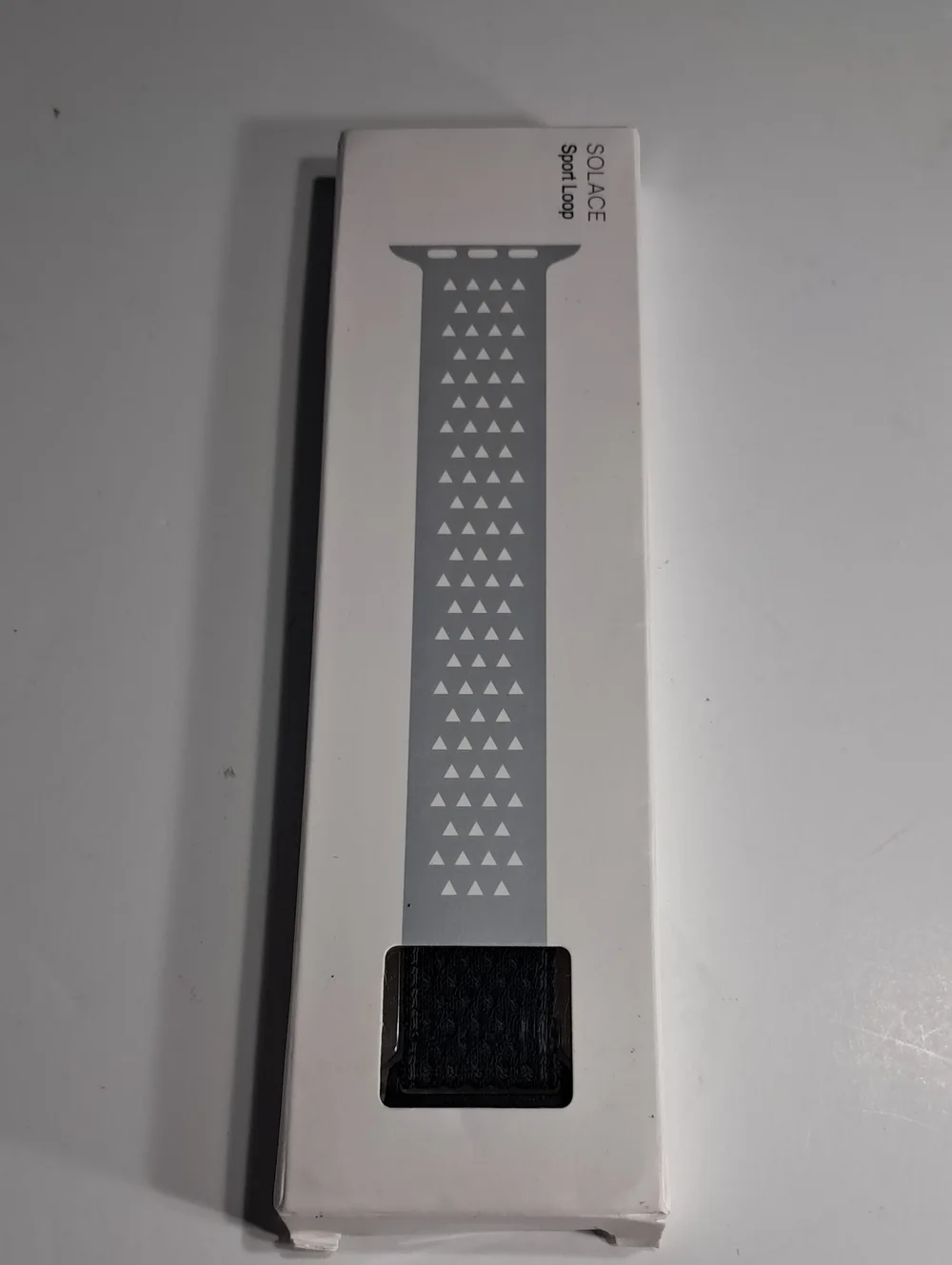 Solace Sport Loop for Apple Smart Watch Band - Black / Gray